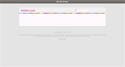Desktop Screenshot of kinetco.com